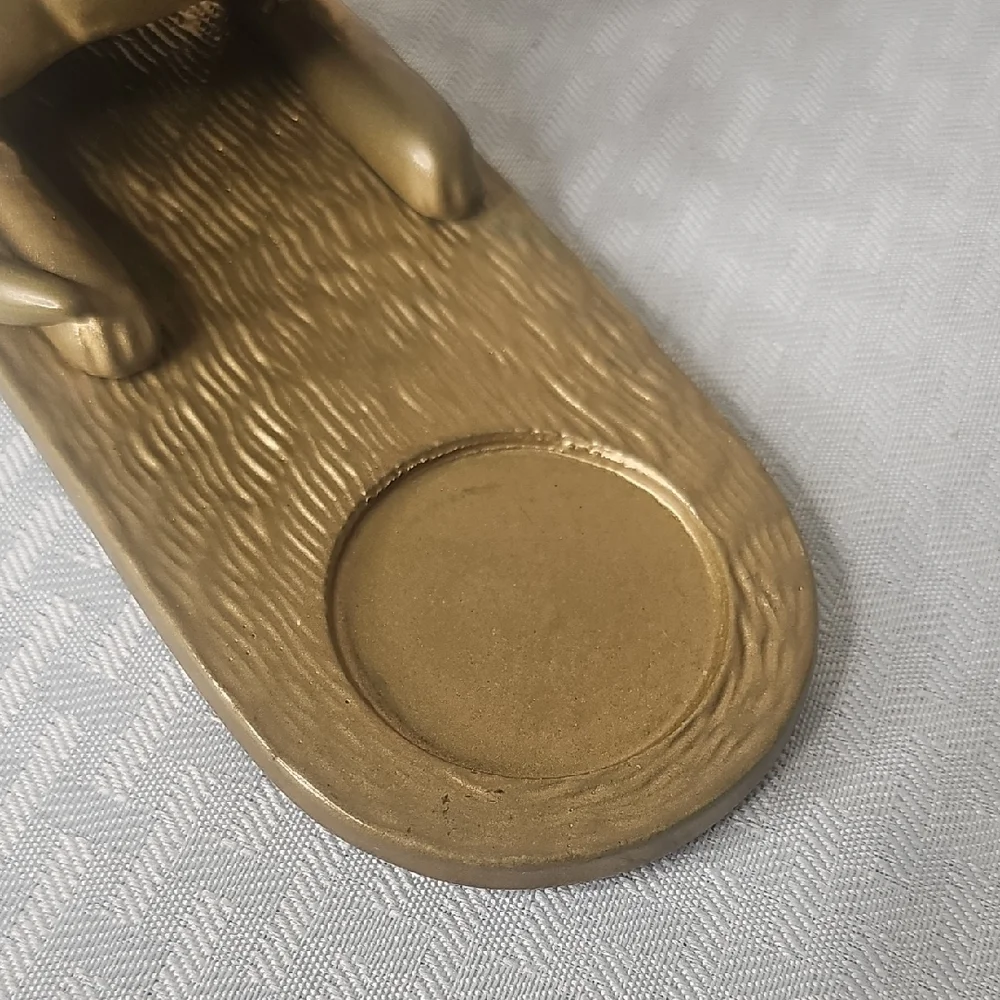 IKEA MARKNIVA Brass Kangaroo Tea Light Holder